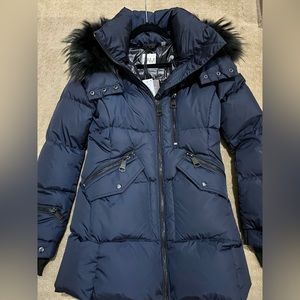 SAM. Cruiser Fur Trimmed Down Jacket Medium with tags. So warm!